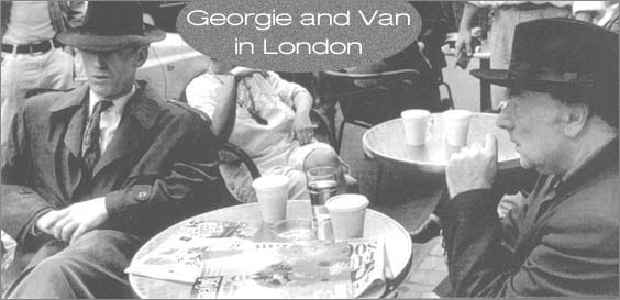 Georgie Fame and Van Morrison in London