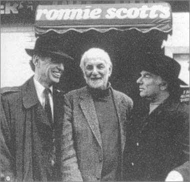 Georgie Fame and Van Morrison at Ronnie Scott's in London